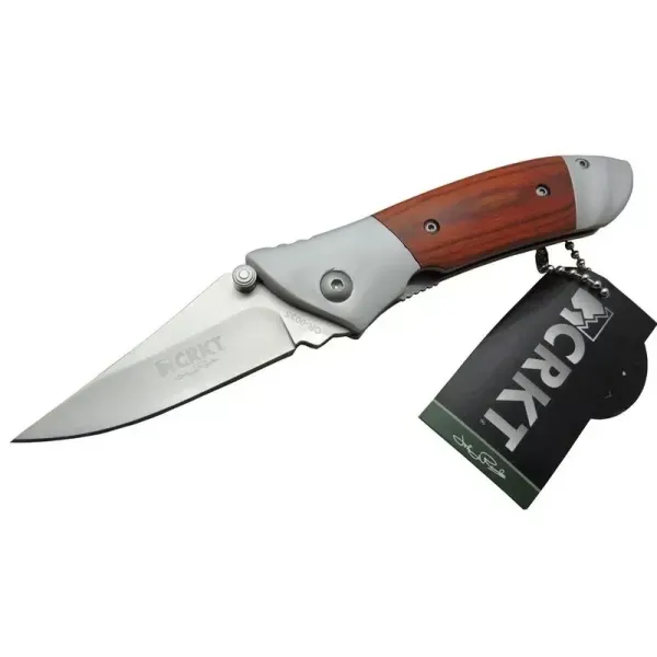 Cr 0035 Rd Kamp Çakı 18 Cm - Metal Ampampamp Gül Ağacı Saplı, Kılıflı, Kutulu