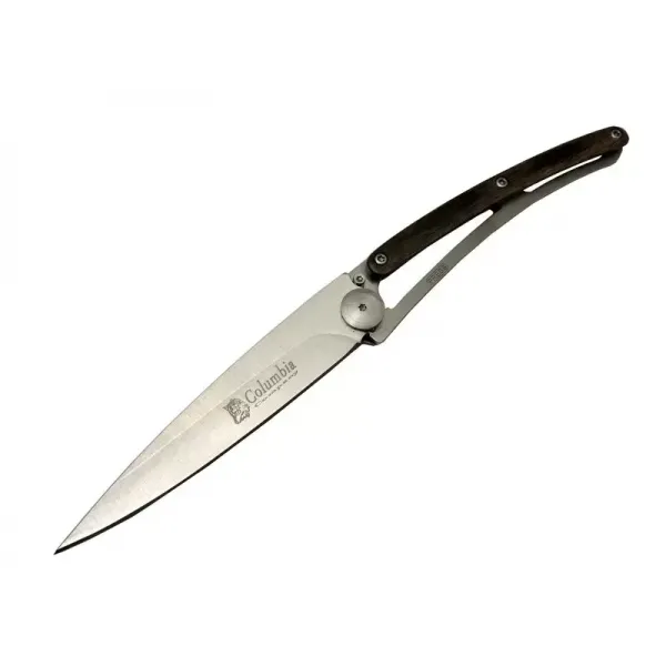 Ext 2990c Deejo Koyu Kahve Kamp Çakı 22,5cm- Manuel, Kemerlikli, Ultra Hafif