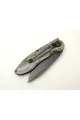 Çakı Yaprak Desenli 19,5 Cm Yarı Otomatik , Kemerlikli