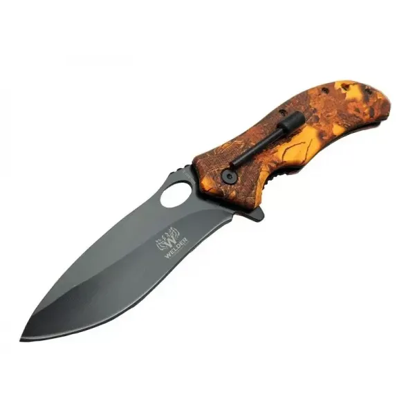 Wd-503-2 Kamp Çakısı 21 Cm - Magnezyum Çubuklu (fire Ter), Plastik Sap