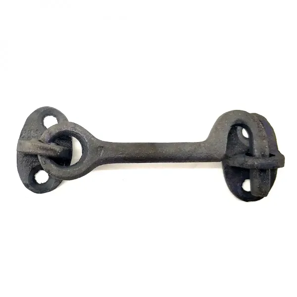 Antika Tarz Dekoratif Pirinç  Çengeli - 8,5cm, Oksit