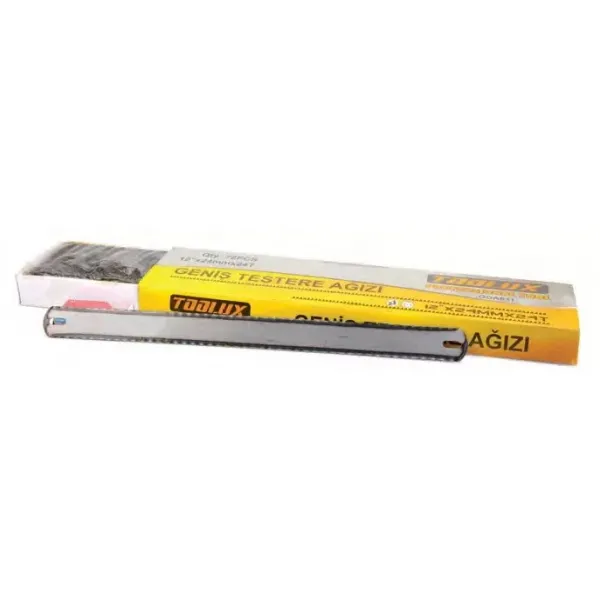 Geniş Demir Testere Ağzı Çift Taraflı - 72 Adet