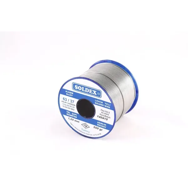 63-37 Lehim Teli 200 Gr 0,75 Mm, Sn:63 - Pb:37