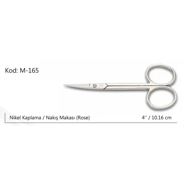 Europe Nakış Makası Süper Kalite No:4 10,16 Cm