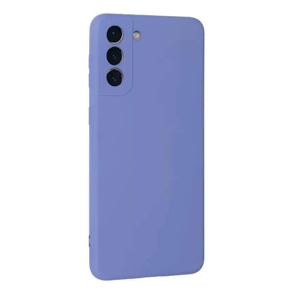 Samsung Galaxy S21 Plus Kılıf Nano İçi Kadife Silikon - Lila