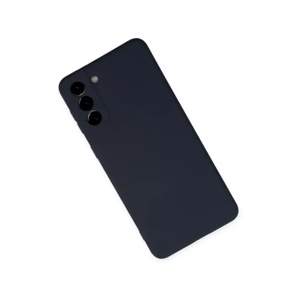 Samsung Galaxy S21 Plus Kılıf Nano İçi Kadife Silikon - Lacivert
