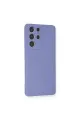 Samsung Galaxy S21 Ultra Kılıf Nano İçi Kadife Silikon - Lila