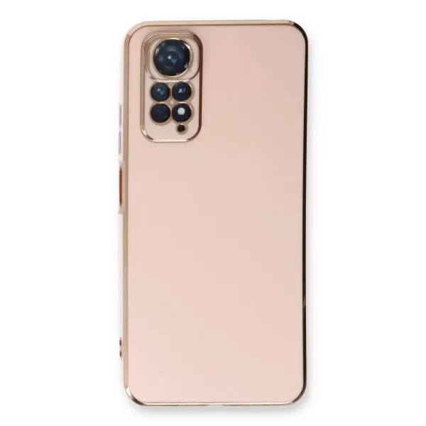 Xiaomi Redmi Note 11 Kılıf Volet Silikon - Pembe