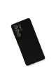 Samsung Galaxy S21 Ultra Kılıf Nano İçi Kadife Silikon - Siyah