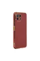 Xiaomi Mi 11 Lite Kılıf Volet Silikon - Kırmızı