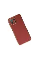 Xiaomi Mi 11 Lite Kılıf Volet Silikon - Kırmızı