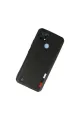 Realme C21 Kılıf Loop Deri Silikon - Siyah