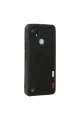 Realme C21 Kılıf Loop Deri Silikon - Siyah