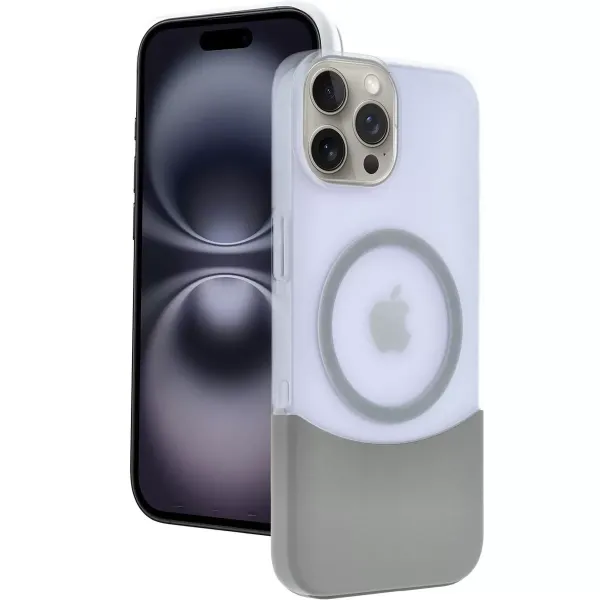 Joko Apple İphone 15 Pro Max Velar Magsafe Kapak - Natural Grey