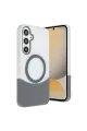 Joko Samsung Galaxy S24 Fe Velar Magsafe Kapak - Natural Grey