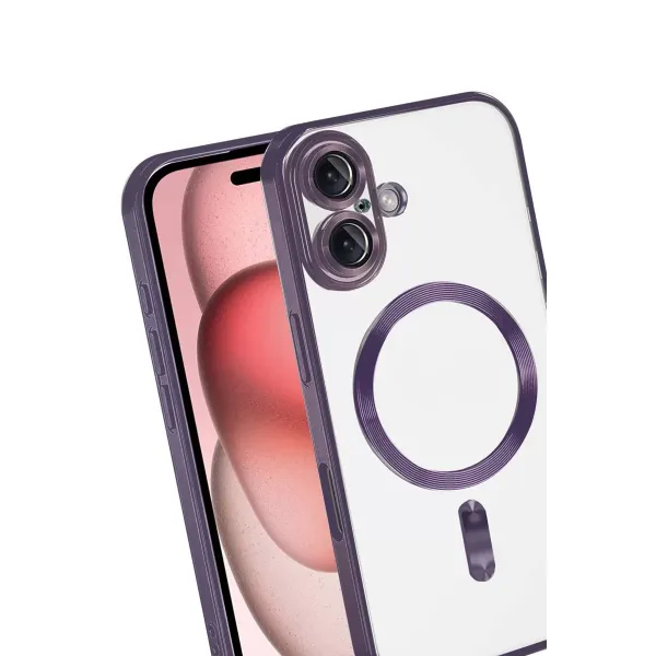 Apple İphone 17 Kross Magneticsafe Kapak - Mor