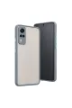 Vivo Y53s Kılıf Montreal Silikon Kapak - Gri