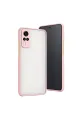 Vivo Y53s Kılıf Montreal Silikon Kapak - Pembe