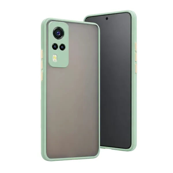 Vivo Y53s Kılıf Montreal Silikon Kapak - Turkuaz