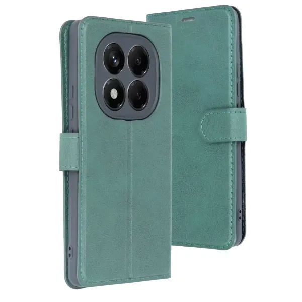Xiaomi Redmi Note 15 Pro 5g Trend S Plus Kapaklı Kılıf - Yeşil