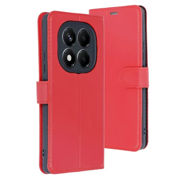 Xiaomi Redmi Note 15 Pro 4g Trend S Plus Kapaklı Kılıf - Kırmızı