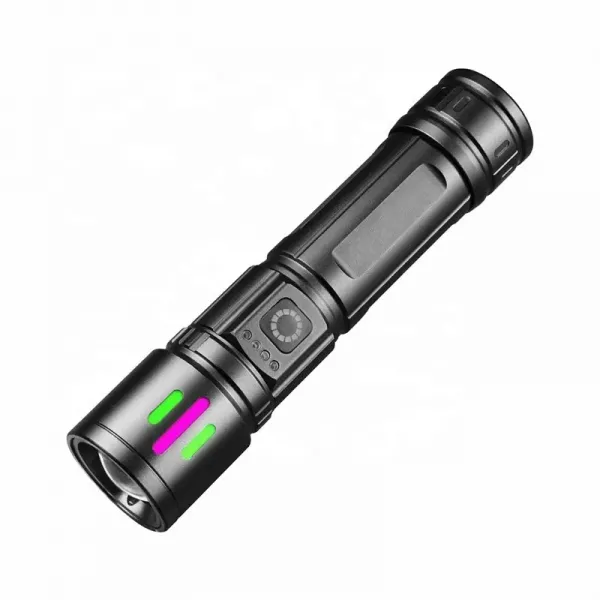 Bedotech Bd-15 6.4w Tg Led Çok Fonksiyonlu Alüminyum Alaşımlı Zoomlu Type-c Şarjlı El Feneri